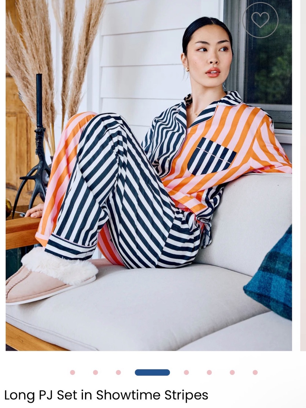 Printfresh Long PJ Set in Showtime Stripes - Picture 2 of 7